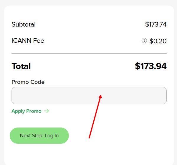 “How to apply a Name.com promo code”