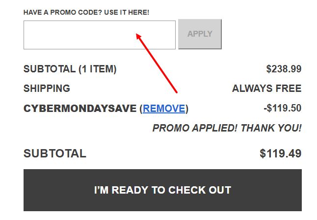 “How to apply a American Blinds promo code”
