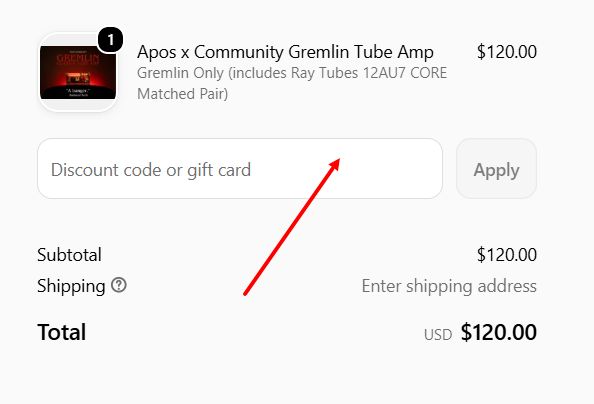 “How to apply an Apos promo code”