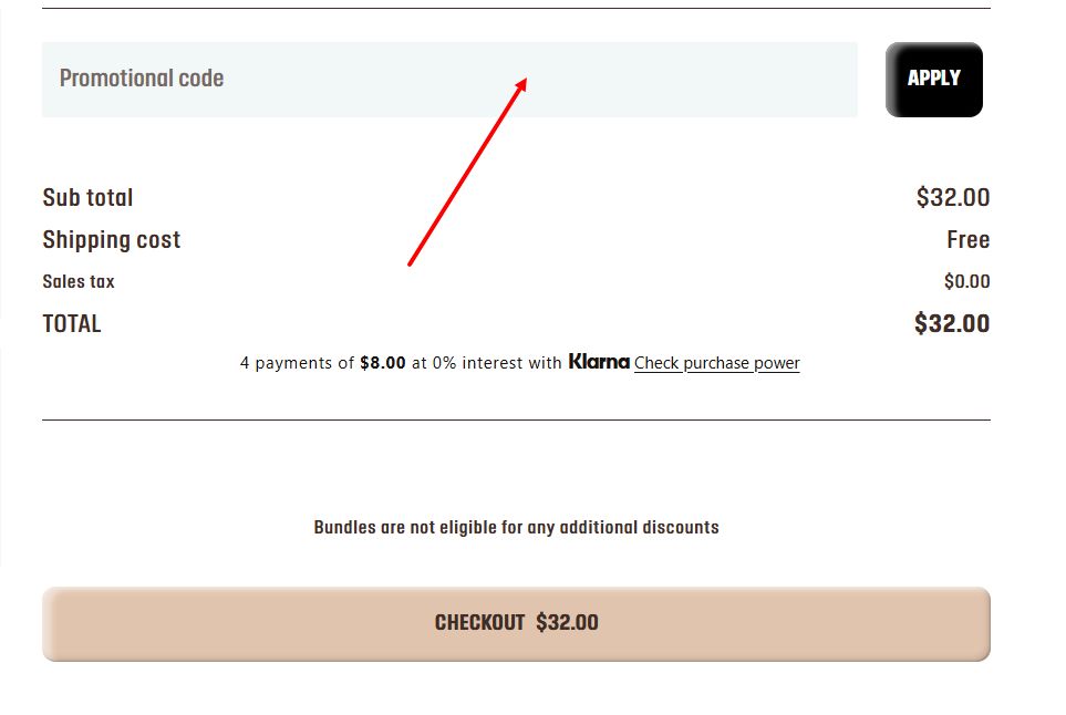 “How to apply a Make Up For Ever promo code”