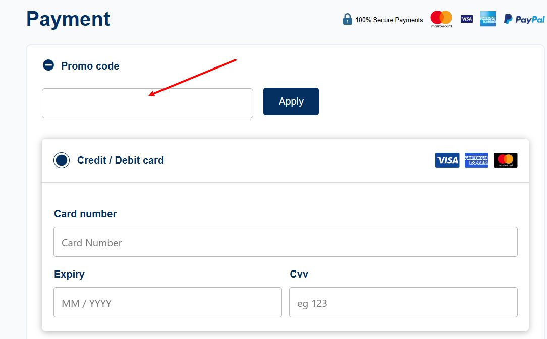 “How to apply a Manchester Airport promo code”