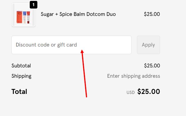 “How to apply a Glossier promo code”