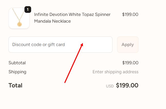 “How to apply a Satya Jewelry promo code”
