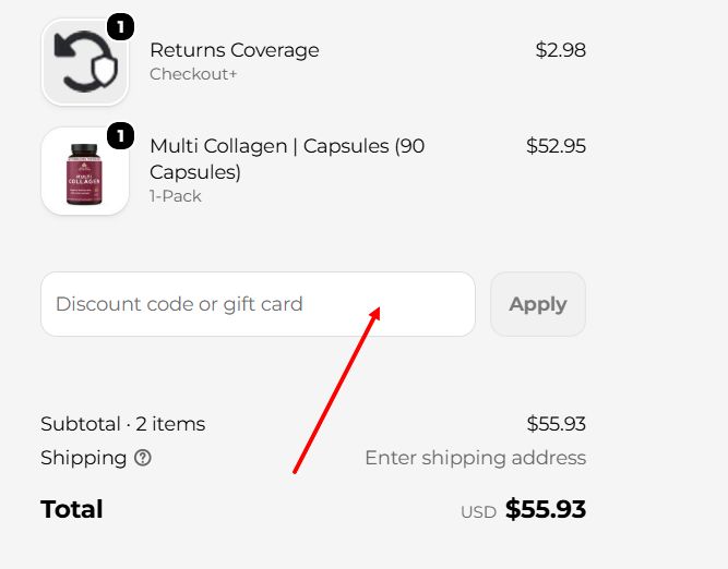 “How to apply an Ancient Nutrition promo code”