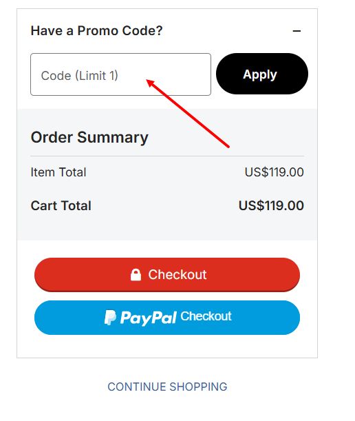 “How to apply a Kitbag promo code”