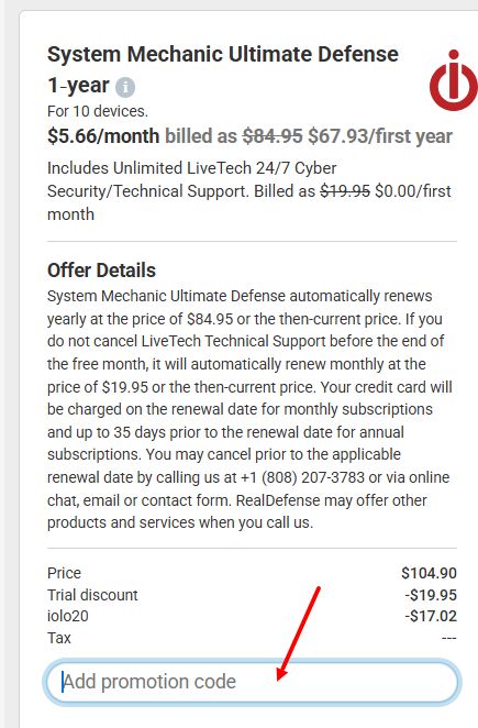 “How to apply an iolo promo code”