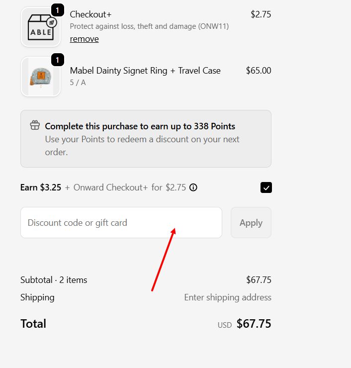 “How to apply an ABLE promo code”