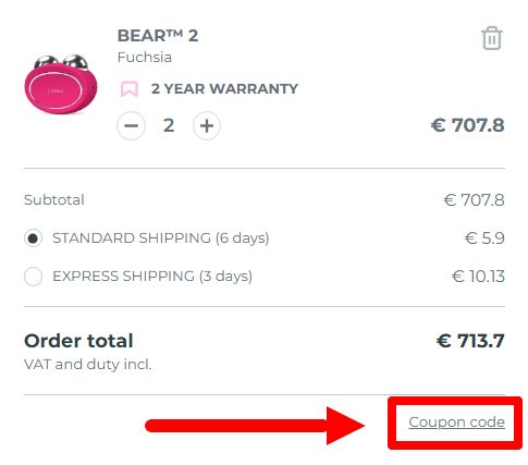 How to Apply a FOREO Promo Code