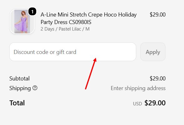 “How to apply a Cocomelody promo code”