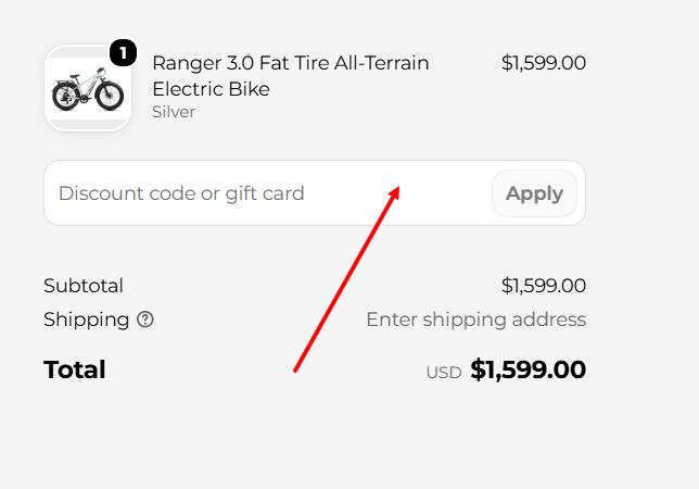 “How to apply a Velowave promo code”
