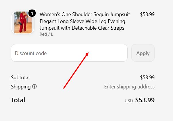 “How to apply a ChicMe promo code”