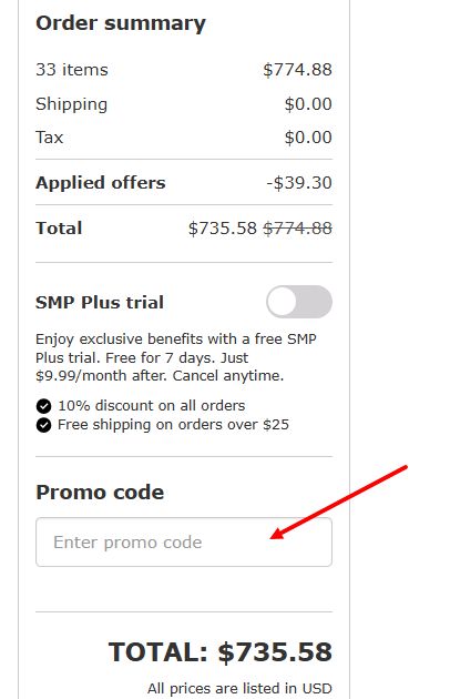 “How to apply a Sheet Music Plus promo code”