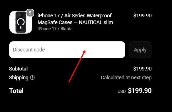 “How to apply a Ghostek promo code”