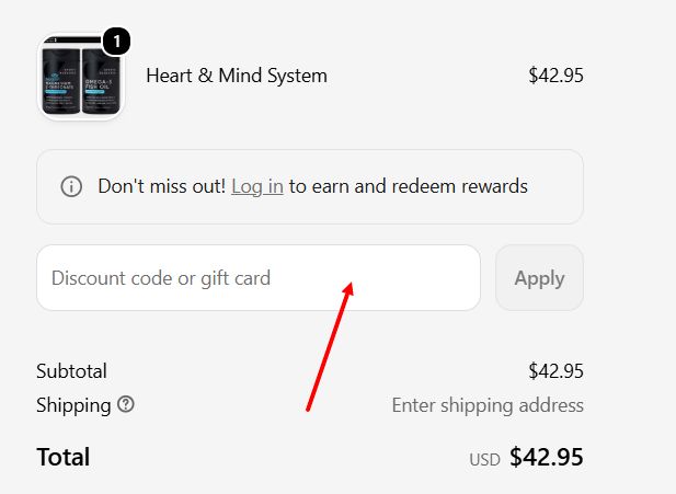 “How to apply a Sports Research promo code”