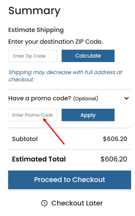 “How to apply a Flooring Inc promo code”