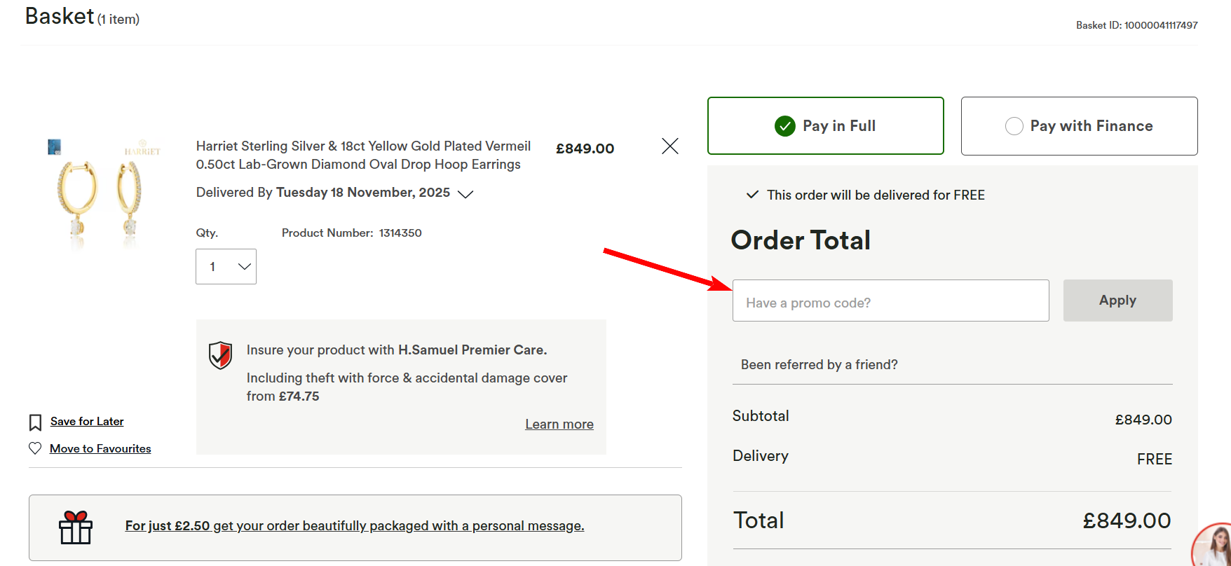 ”How to Activate a H. Samuel Promo Code”