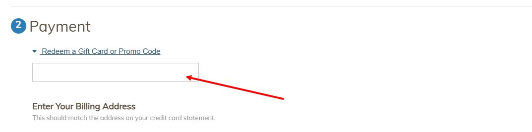 “How to apply a Event Tickets Center promo code”