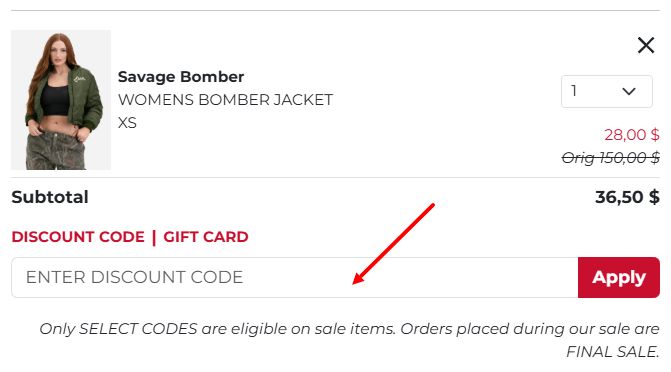 “How to apply a Ethika promo code”
