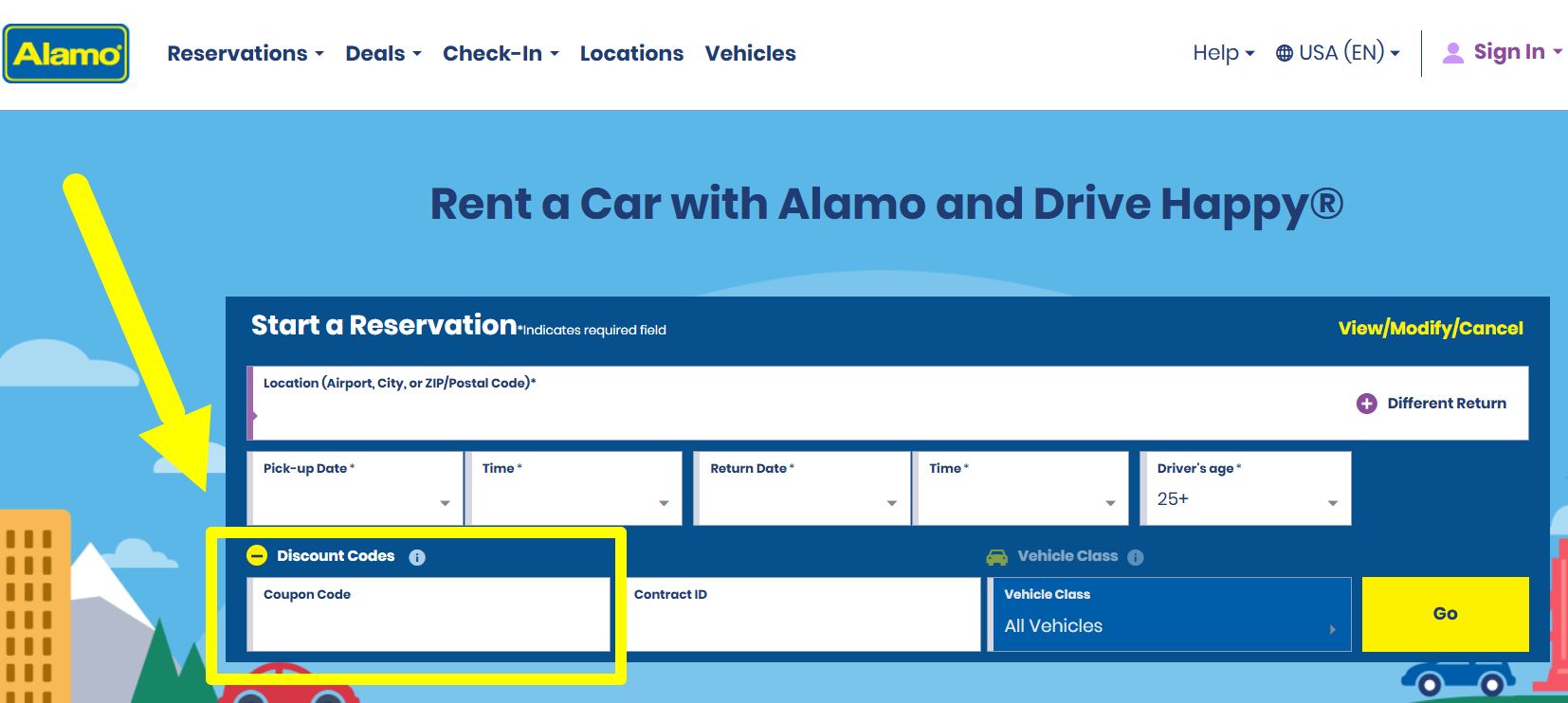 How to Apply an Alamo Promo Code