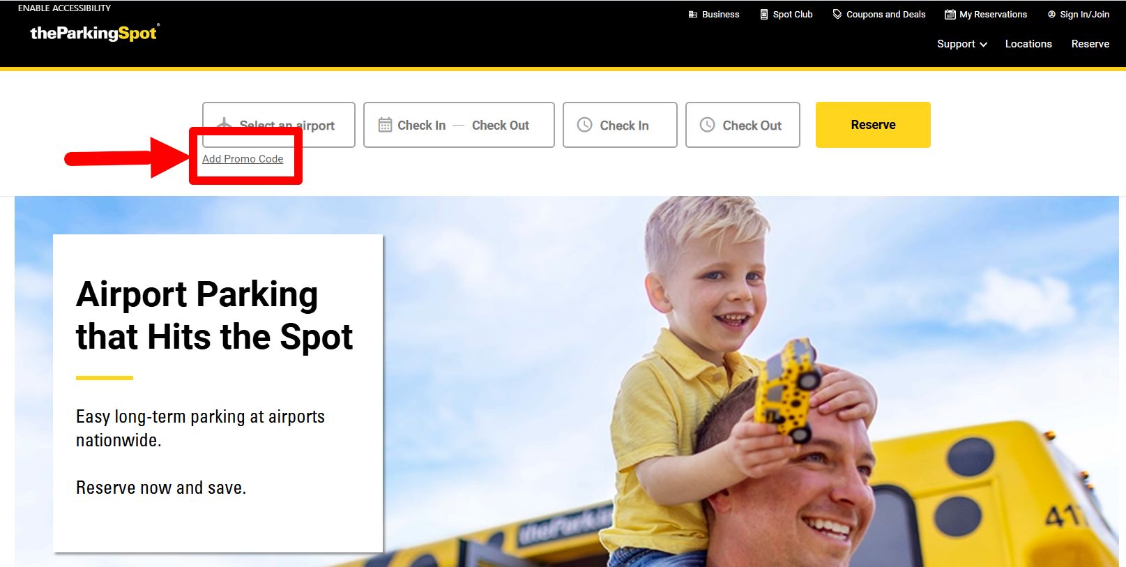 “How to Activate a ParkingSpot Promo Code”
