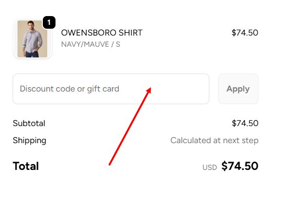 “How to apply a Flag & Anthem promo code”