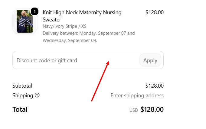 “How to apply an Ingrid+Isabel promo code”