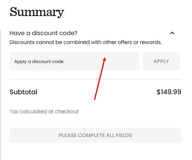 “How to apply a Spoonful of Comfort promo code”