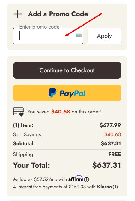 “How to apply a Bed Bath & Beyond promo code”