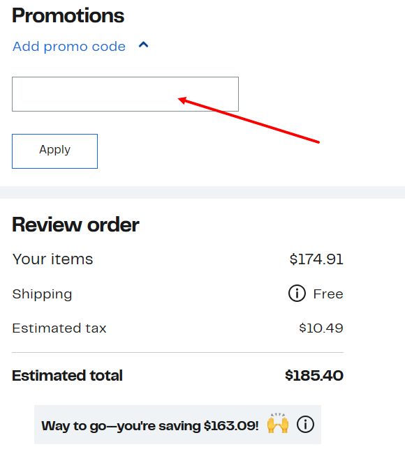 “How to apply a Nordstrom Rack promo code”