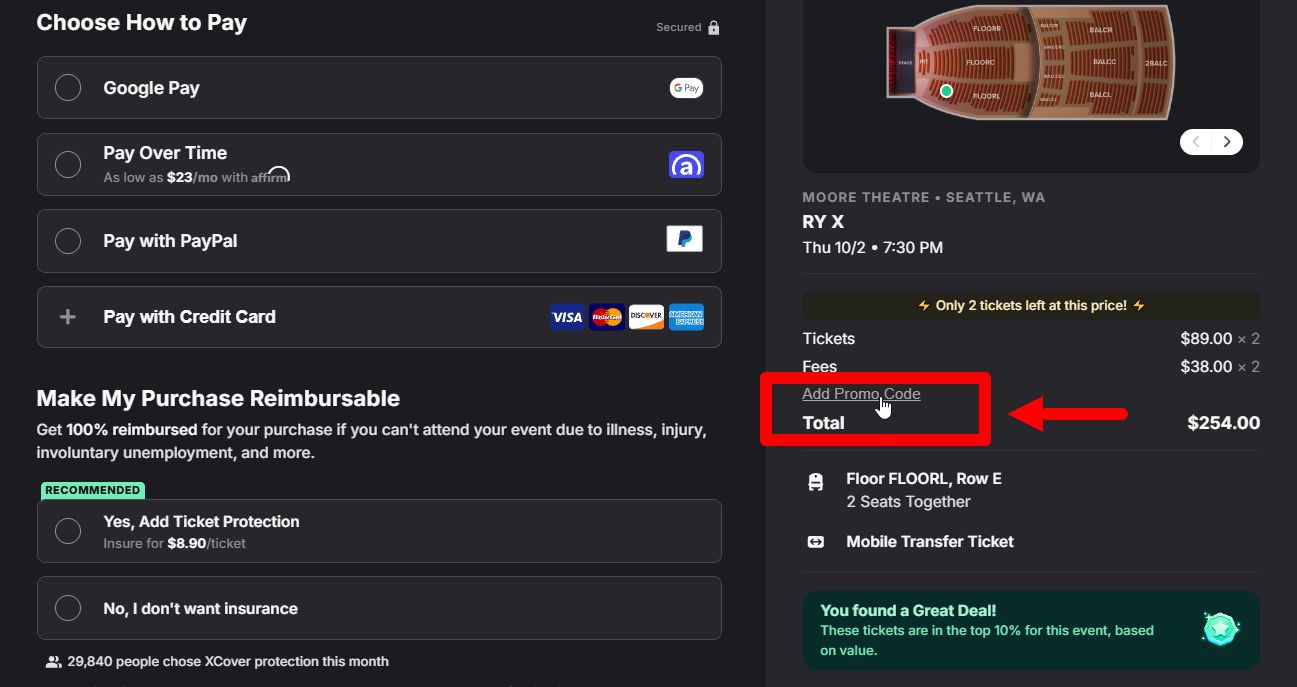 “Gametime Promo Codes”
