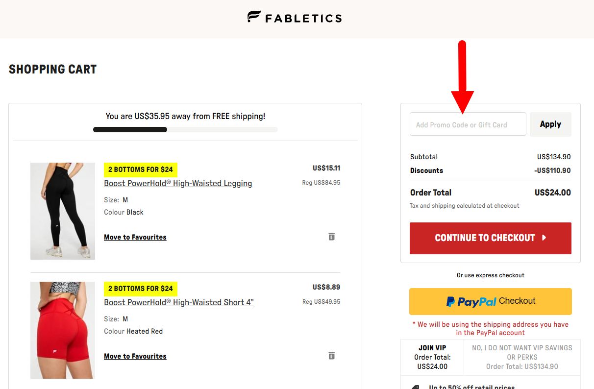 “Fabletics Promo Codes”