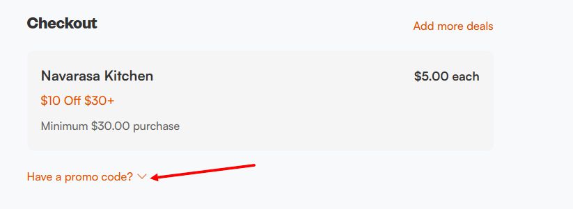 “How to apply a Restaurant.com promo code”