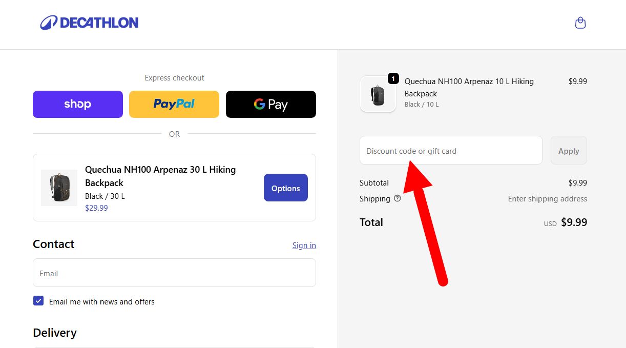 “How to Apply a Decathlon Promo Code”