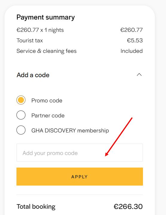 “How to apply a Plum Guide promo code”