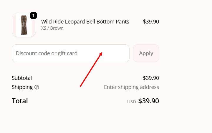 “How to apply a Pretty Attitude promo code”