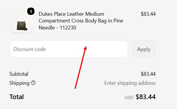 “How to apply a Radley London promo code”