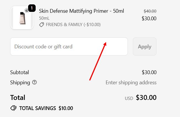 “How to apply a Grown Alchemist promo code”
