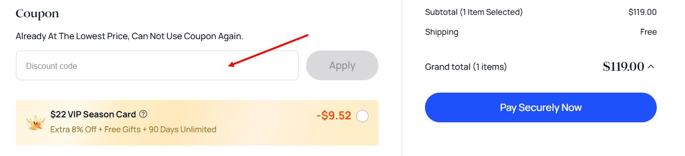 “How to apply a Nadula promo code”
