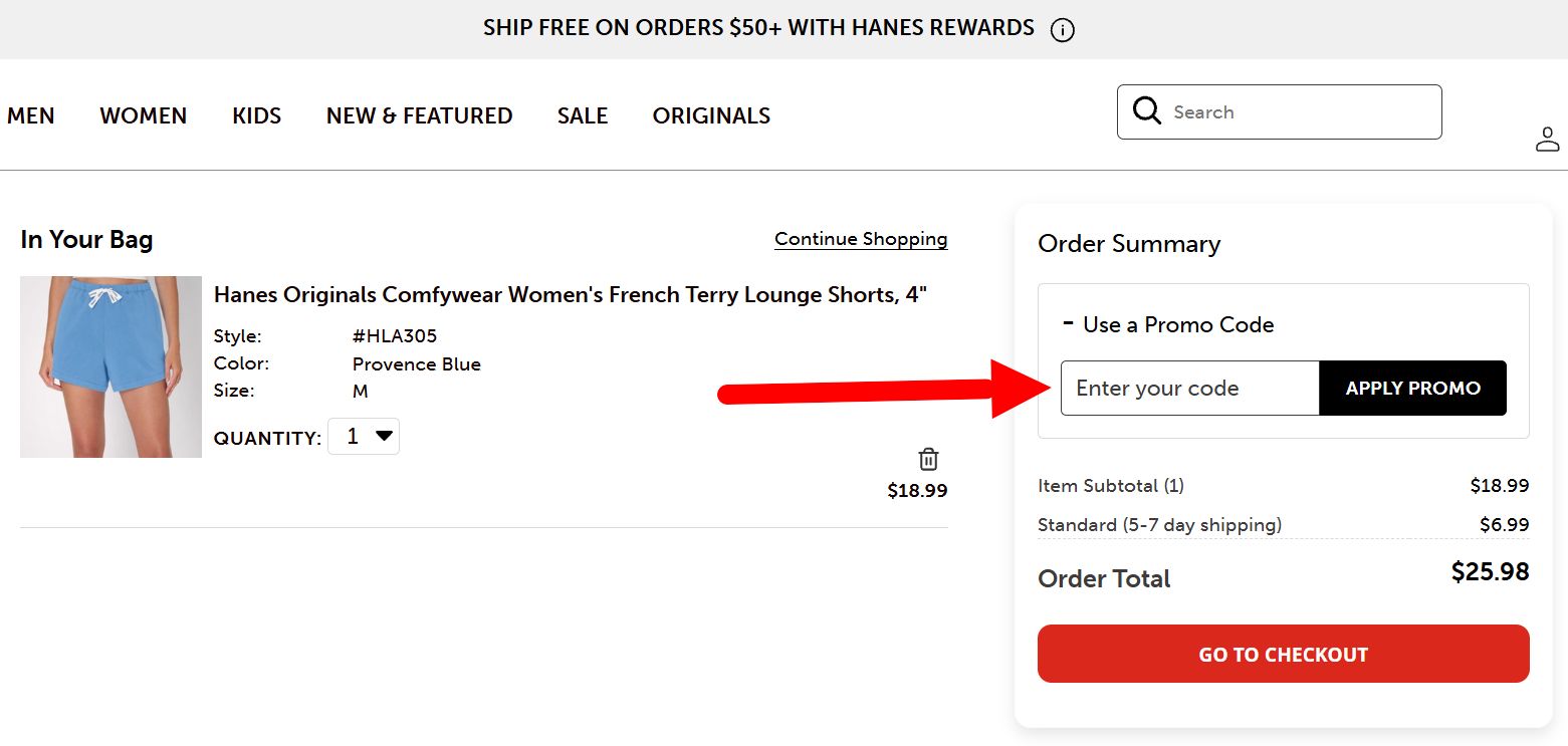 “Hanes Coupon”
