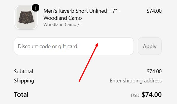 “How to apply a Free Fly Apparel promo code”