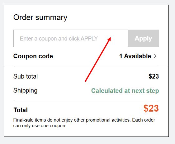 “How to apply a Noracora promo code”