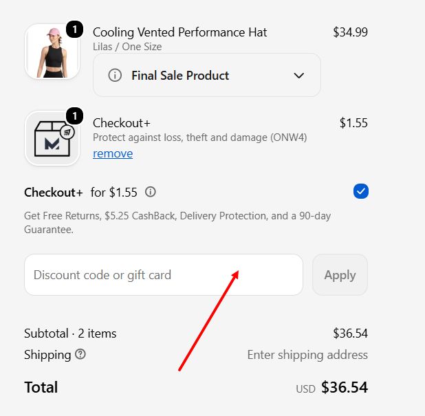 “How to apply a Mission promo code”