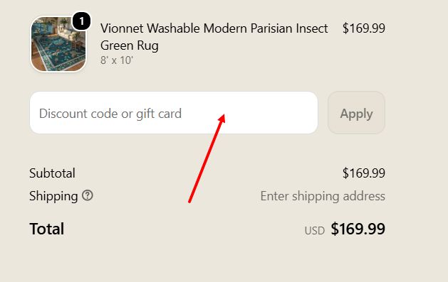 “How to apply a Lahome promo code”