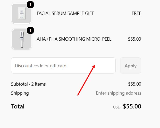 “How to apply an Obagi promo code”