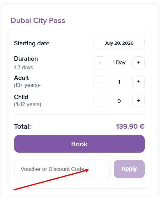 “How to apply a Turbopass promo code”