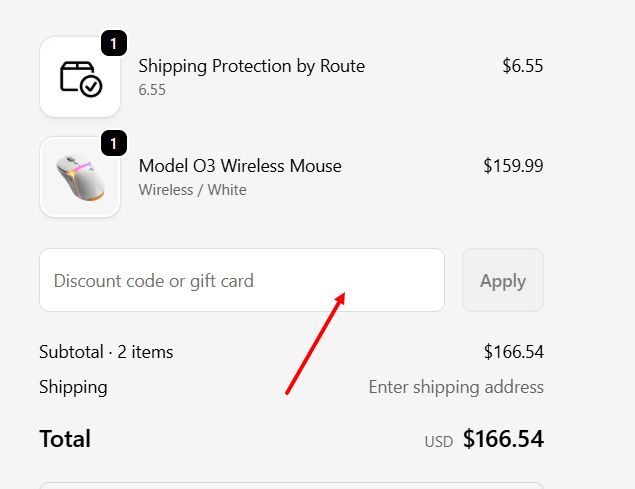 “How to apply a Glorious promo code”