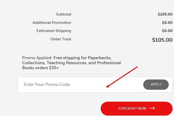“How to apply a Scholastic Parent Store promo code”