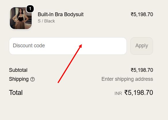 “How to apply a Butt-Chique promo code”