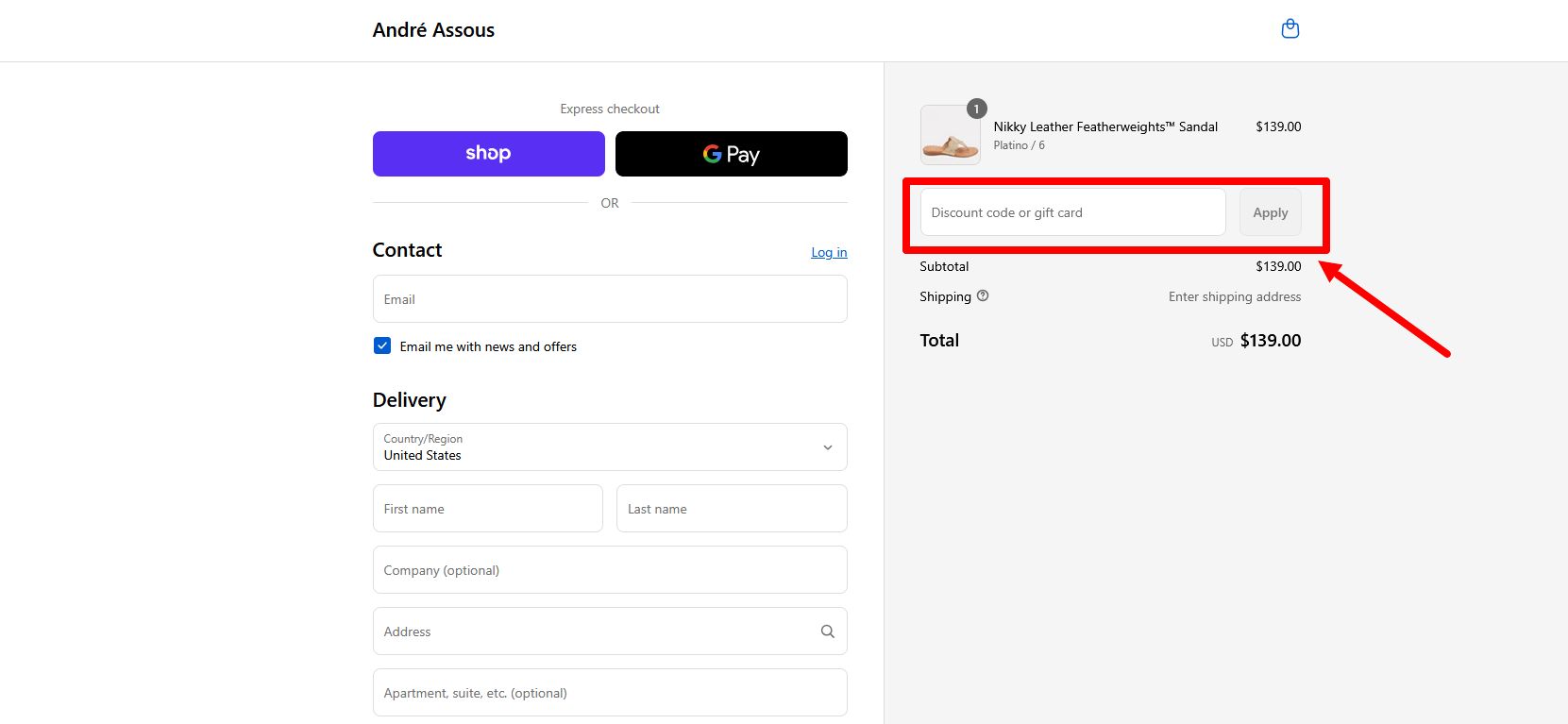 Andre Assous Promo Code