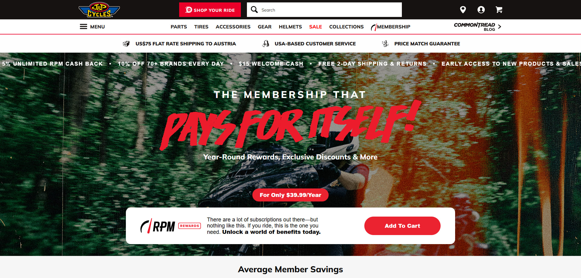 J&P Cycles Promo Code